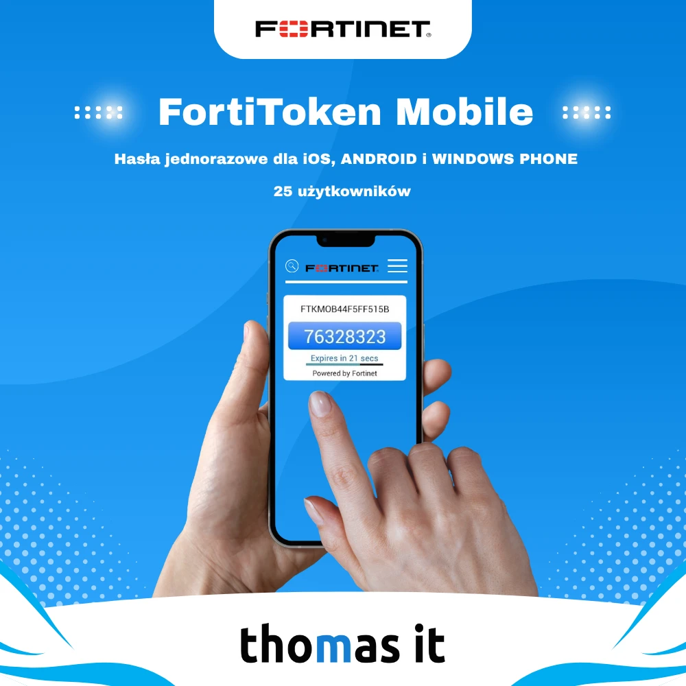 FortiToken Mobile hasła jednorazowe dla iOS, Android i Windows Phone ...